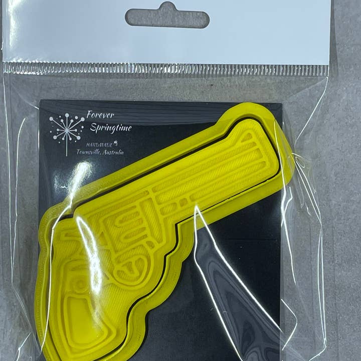 Forever Springtime - Venta al por mayor Cortapastas - Cortador de galletas y sello estampado Country GUN para fondant, arcilla polimérica, arcilla o plastilina