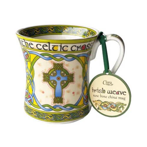 Dublin Gift Company - Wholesale Coffee mug - The Celtic Cross Ceramic Mug