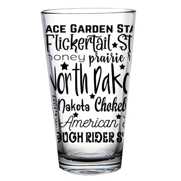 PAROLA QUADRATA DEL NORTH DAKOTA per la vendita all'ingrosso da parte di 1 Brilliant Gift