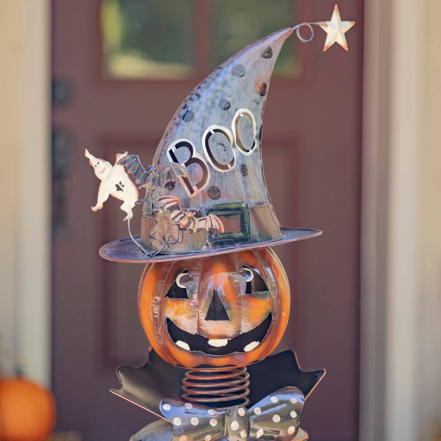 Zaer Ltd. International - Vente Figurine décorative - Décoration et bol à bonbons Pumpkin Soldier avec LED2