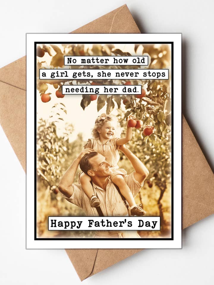 Vatertagskarten von der Tochter | Vatertagsgeschenke für den Großhandel von Greeting Cards by Katie Doodle & Gifts by Matchbox Card Co