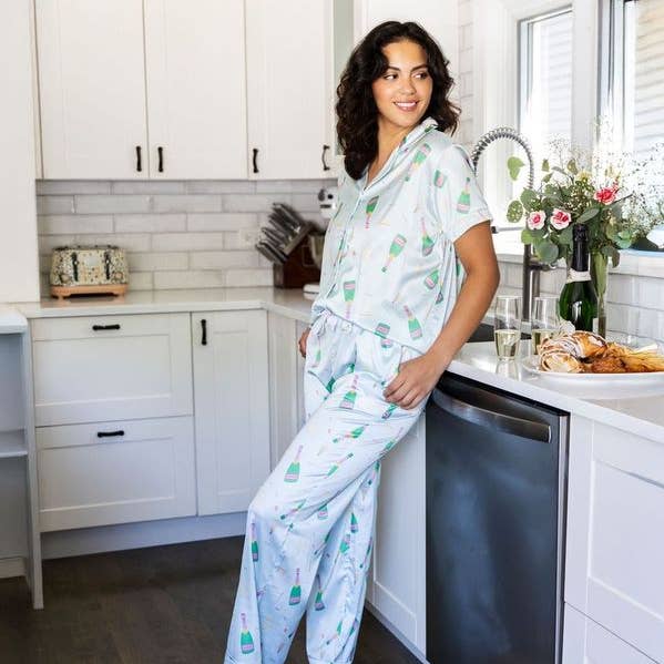 Ciao Mello Stivali & Bolle Assortimento di Pantaloni del Pigiama in Raso per la vendita all'ingrosso da parte di DM Merchandising