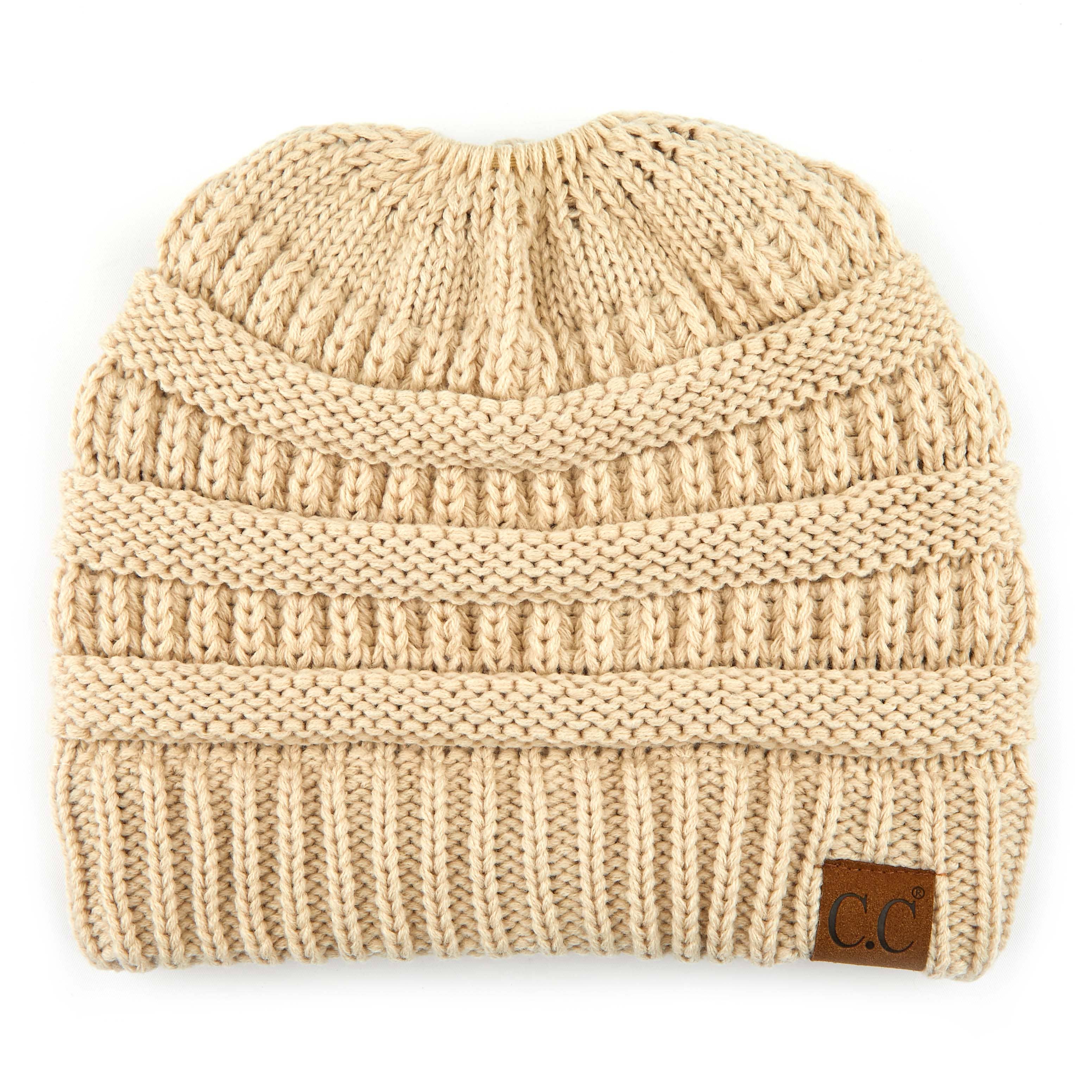 Truly Contagious – wholesale Beanie – Kids – CC Kids Ponytail Beanie ( MB-847-KIDS )9