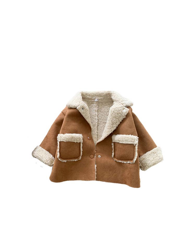 Annie & Charles - Wholesale Jacket - Kids - Annie & Charles® kids sheepskin jacket