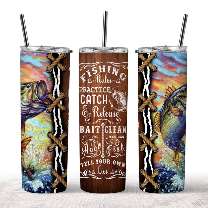 Gobelet Règles de pêche pour la vente par Imprintsink