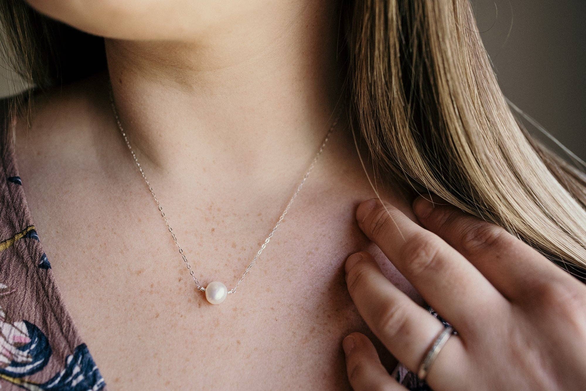 Designed by Stacey Jewelry - Wholesale Pendant/Charm Necklace - The Constance Necklace in Silver1