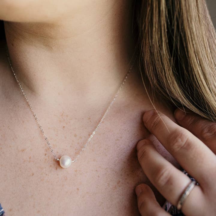 Designed by Stacey Jewelry - Wholesale Pendant/Charm Necklace - The Constance Necklace in Silver1