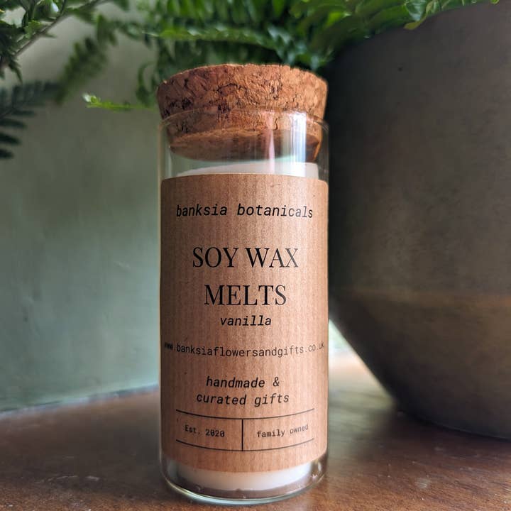 Banksia Botanicals – wholesale Doftvax – Vanilj soja vax smälter