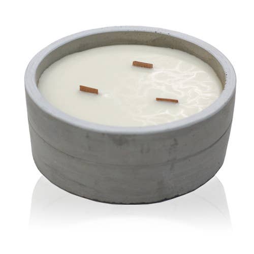 Ancient Wisdom - Wholesale Jar/Filled Candle - Large Round - Crushed Vanilla & Orange
