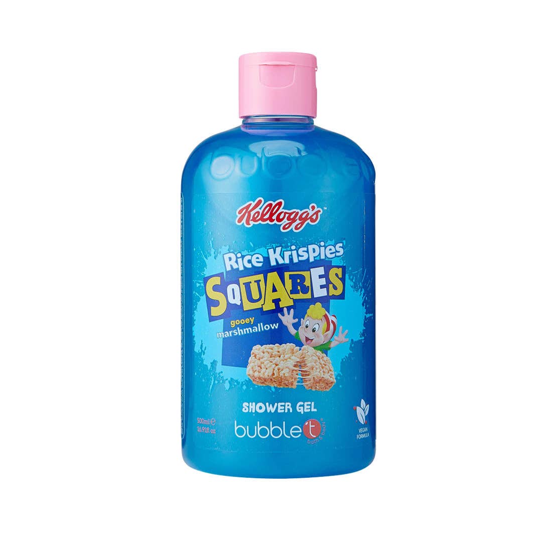 Bubble T Cosmetics - Wholesale Body Wash/Shower Gel - Kellogg's Rice Krispies Squares Shower Gel (500ml)