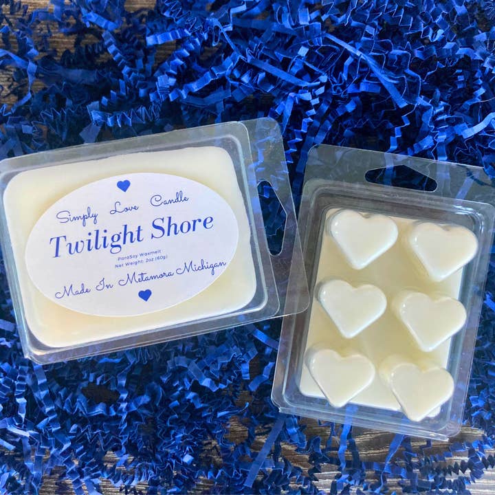 Simply Love Candle - Wholesale Wax Melt - Beachy Masculine Wax Melts | Heart Shape Tarts for Summer1
