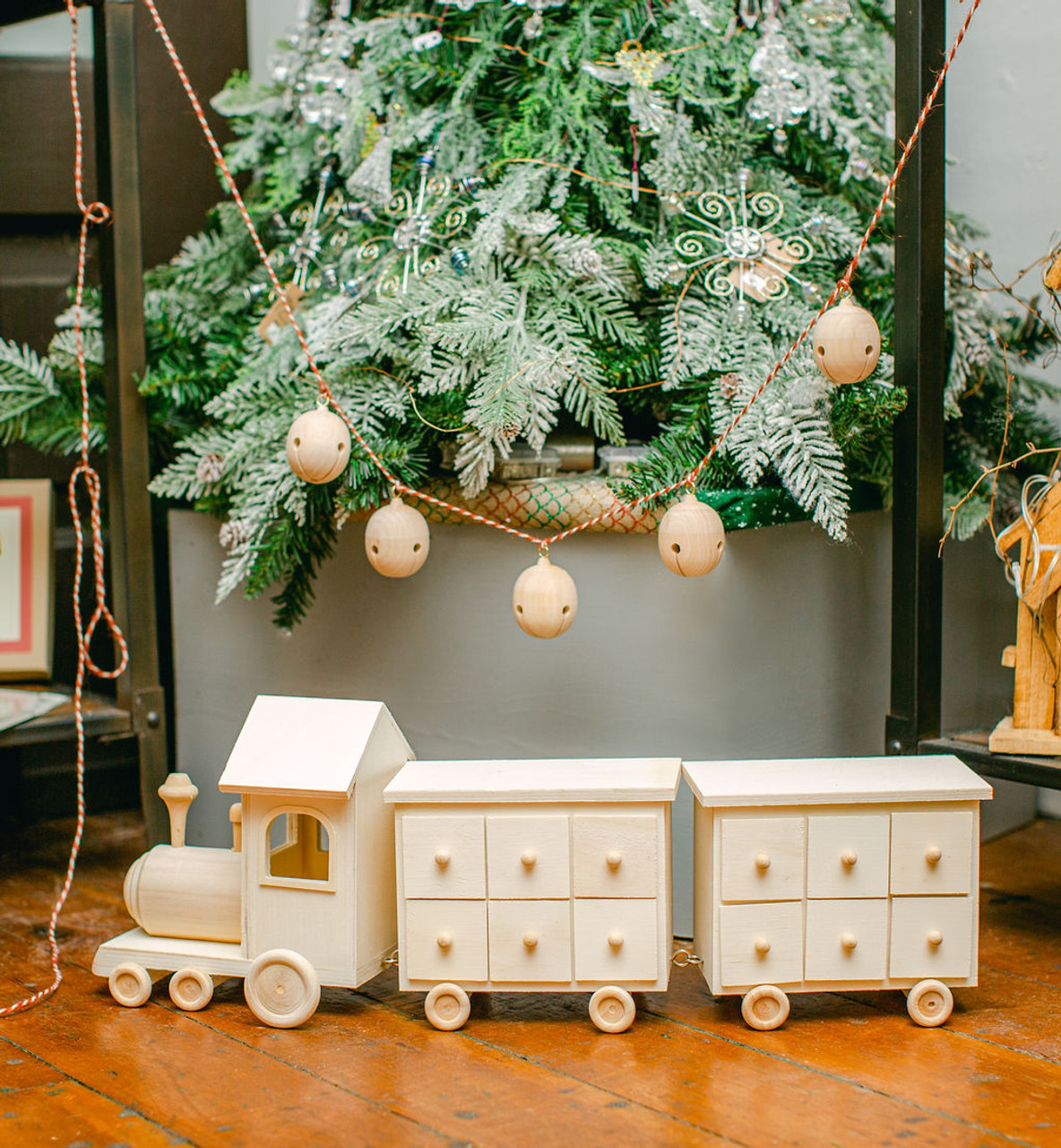 Woodpeckers Crafts - Wholesale Advent Calendar - Unfinished wooden Advent Calendar24