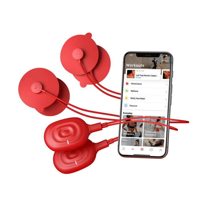 PowerDot Duo Red by Therabody for wholesale by Premier Distribution