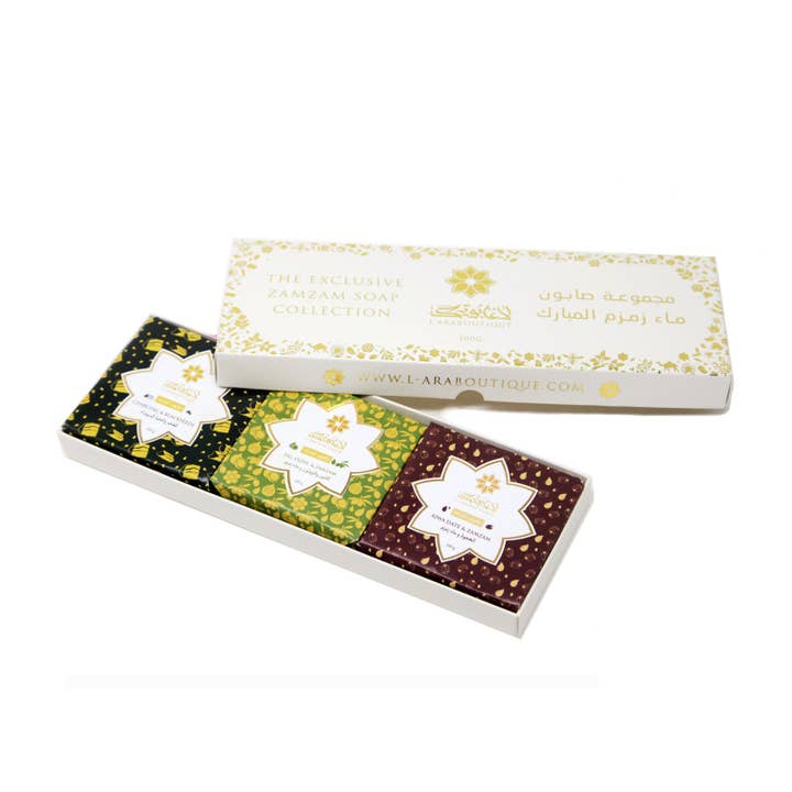 The Exclusive Zamzam Soap Collection for wholesale by L'araboutique