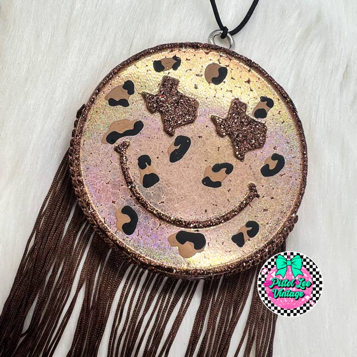 TX Smiley Face Freshie for wholesale by Pistol Lee Vintage