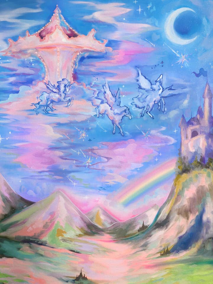 Cloud Carousel Prints! for wholesale by Shelby DeGarmo Art