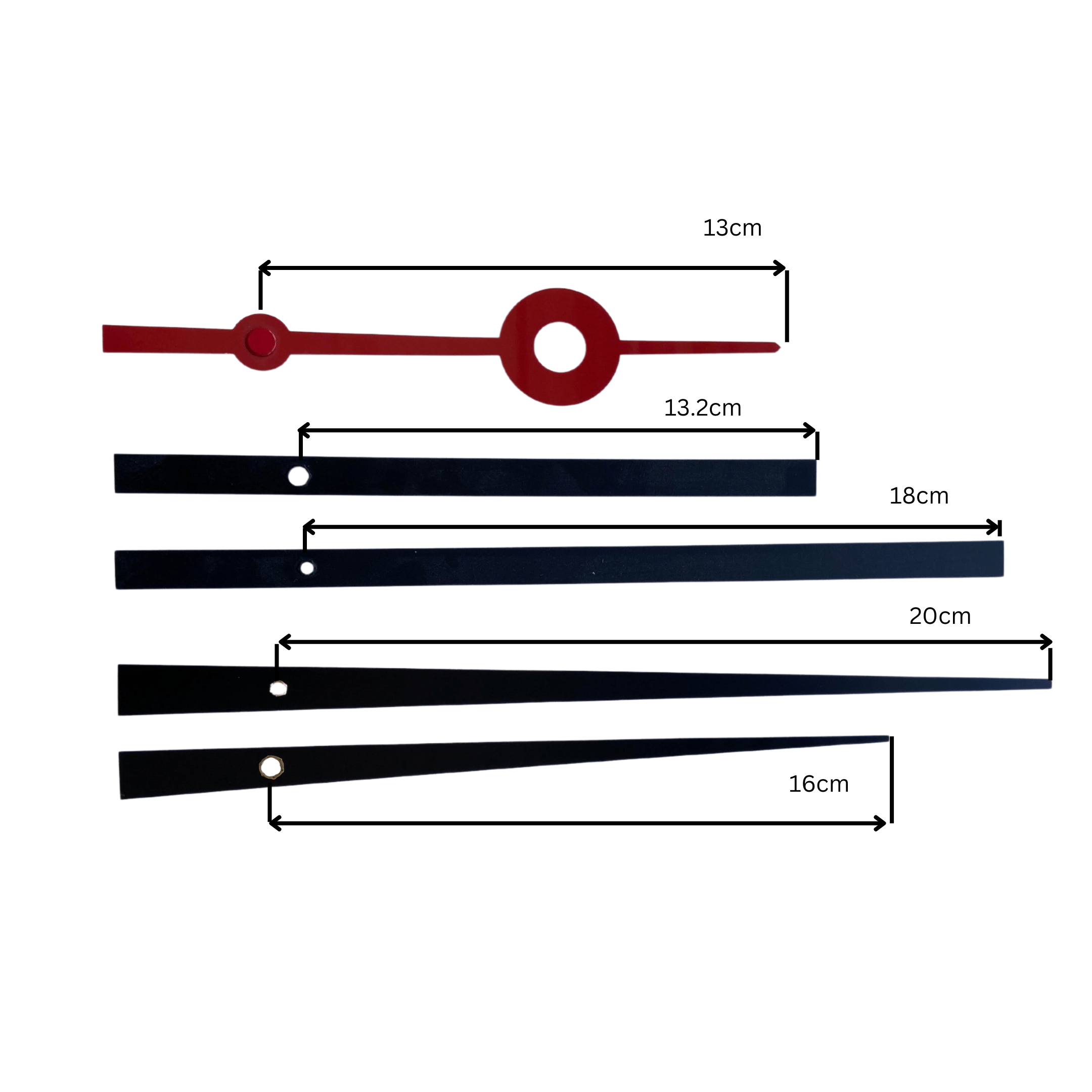 NeXtime - Wholesale DIY Craft Kit - Clock hands set XL + Silent Movement1