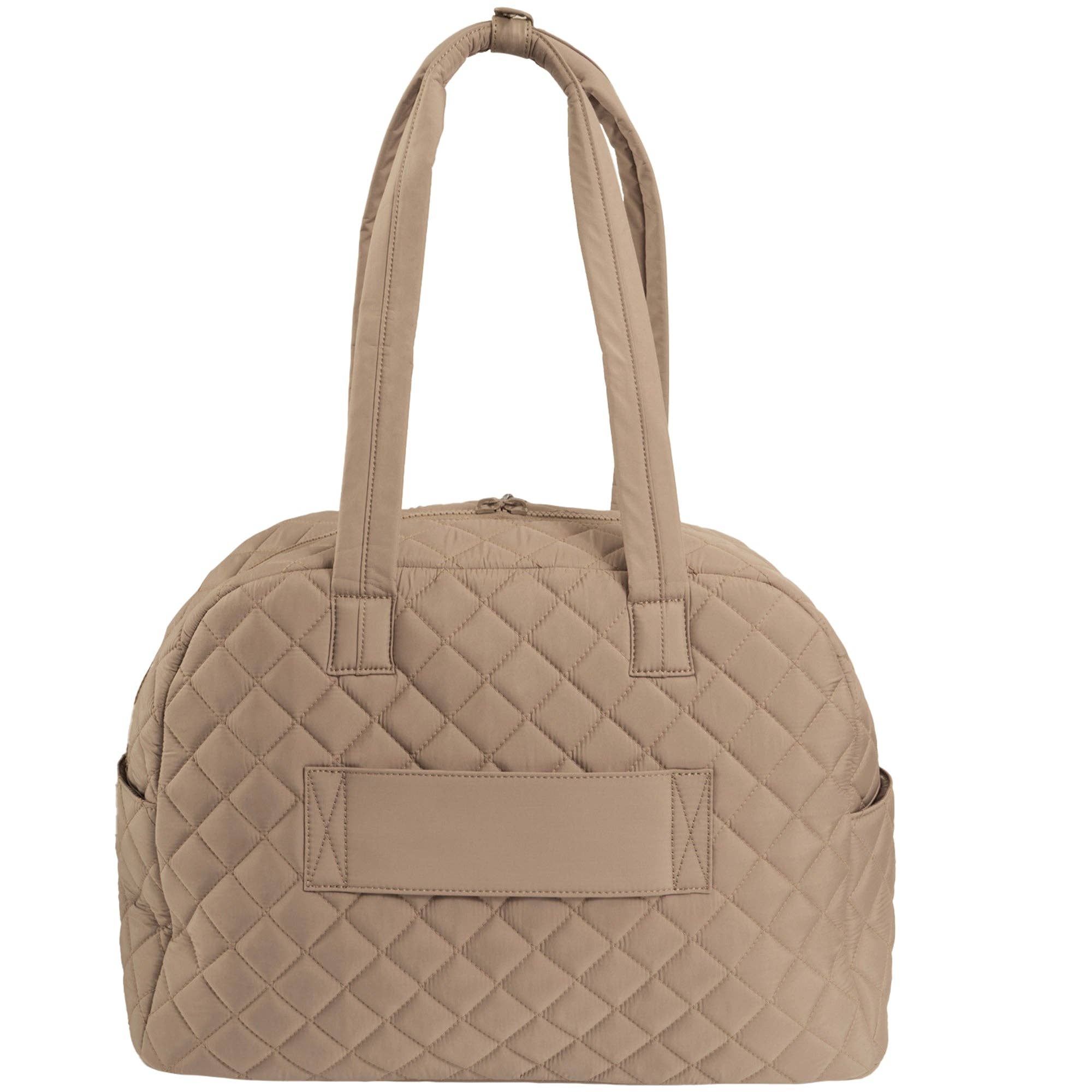 Magid - Wholesale Weekender Bag - Women's - Ellen Tracy 20 Inch Diamond Nylon Quilted Travel Duffel13