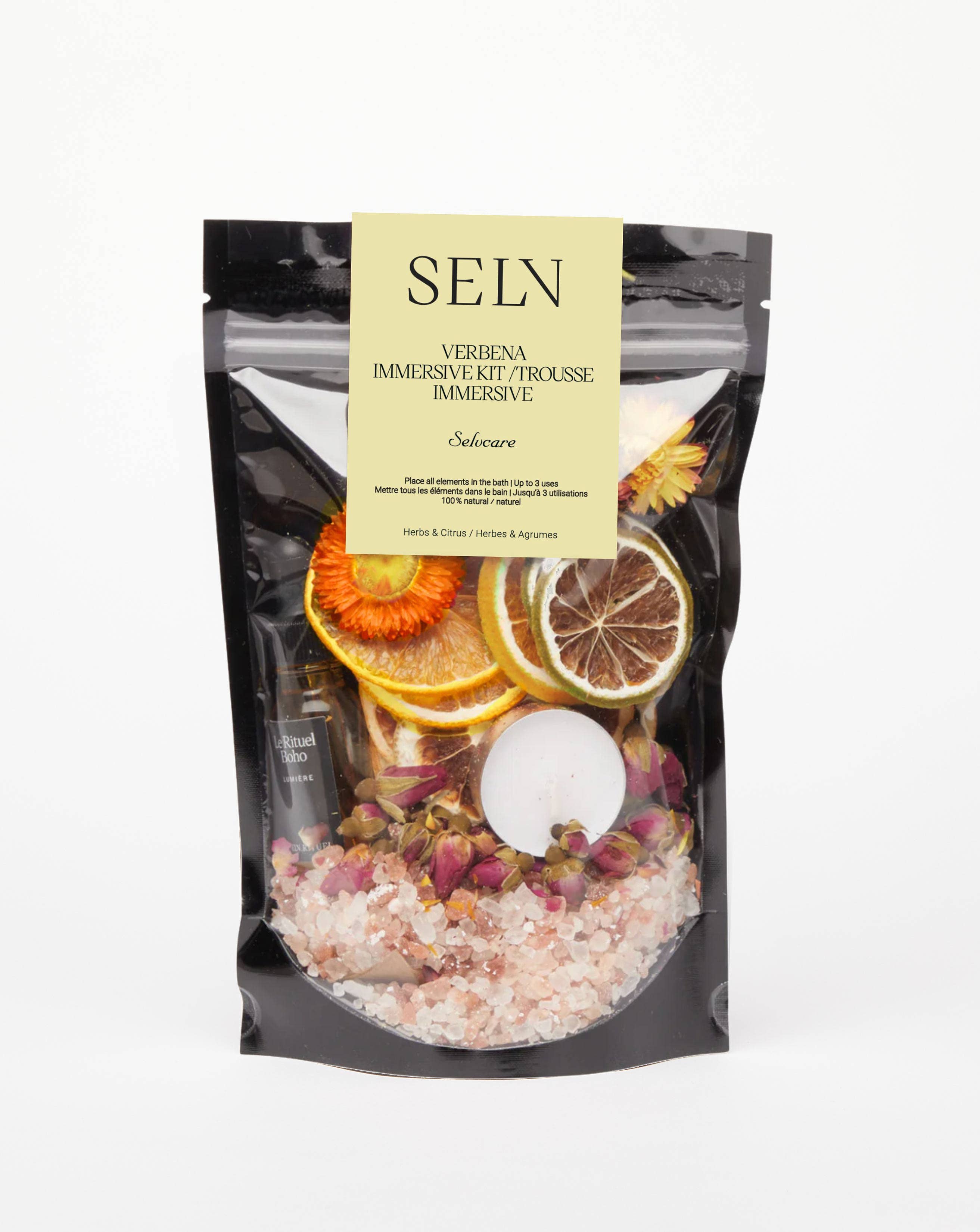 SELV RITUEL – wholesale Bath & body set – Immersive kit Rituel VERBENA
