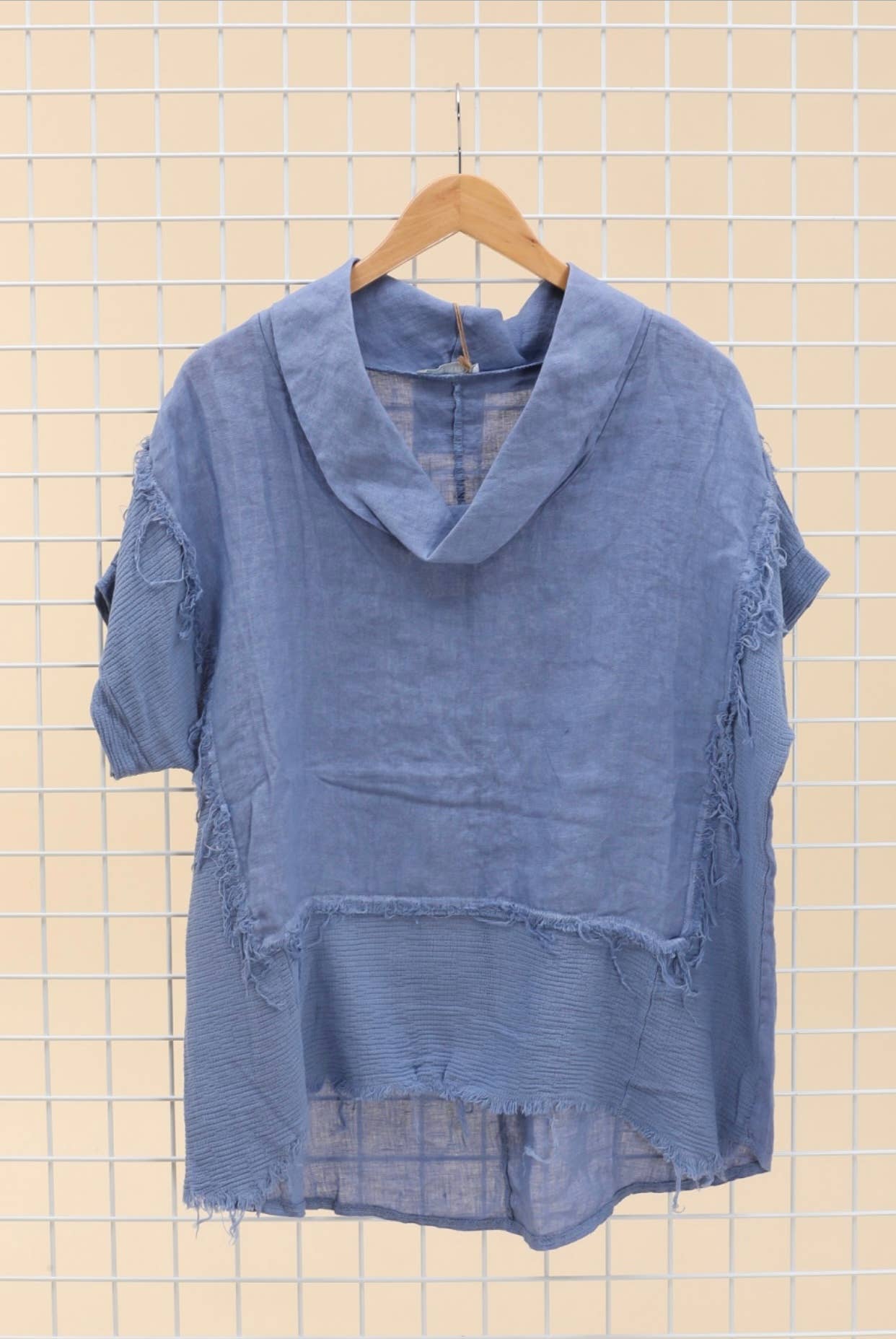 LÉA & LUC – Großhandel Bluse – Damen – 100 % Leinenbluse REF. 46233