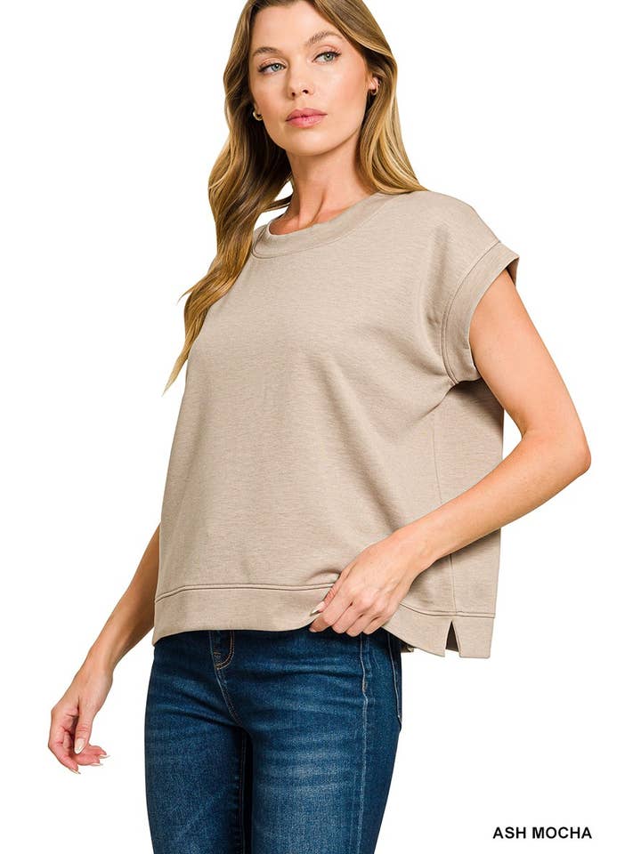 Vanilla Monkey - Wholesale Sweatshirt - Women's - Scuba Short Sleeve Sweatshirts