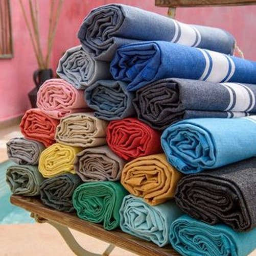 KASALUZ – wholesale Strandhandduk – Fouta Auténtica Turkos 100% bomull plattväv