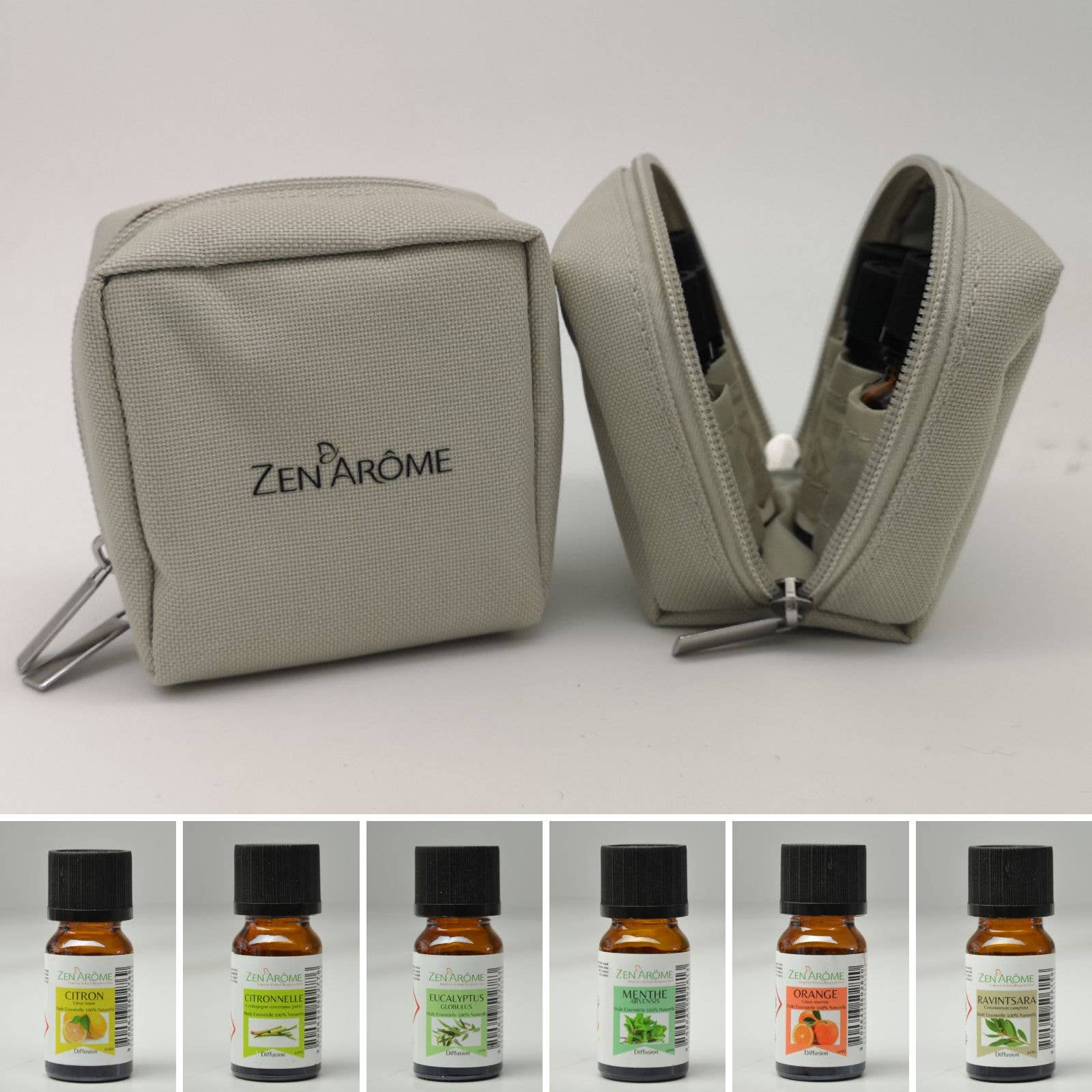 Zen'Arôme - Wholesale Essential Oil - 6 Essential Oils + 1 Free Storage Kit1