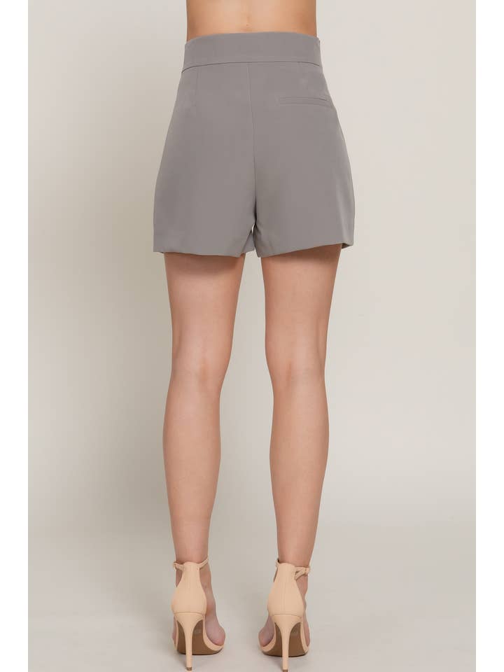 Active Basic | Active USA - Wholesale Shorts - Women's - Front Pleat Short Pants