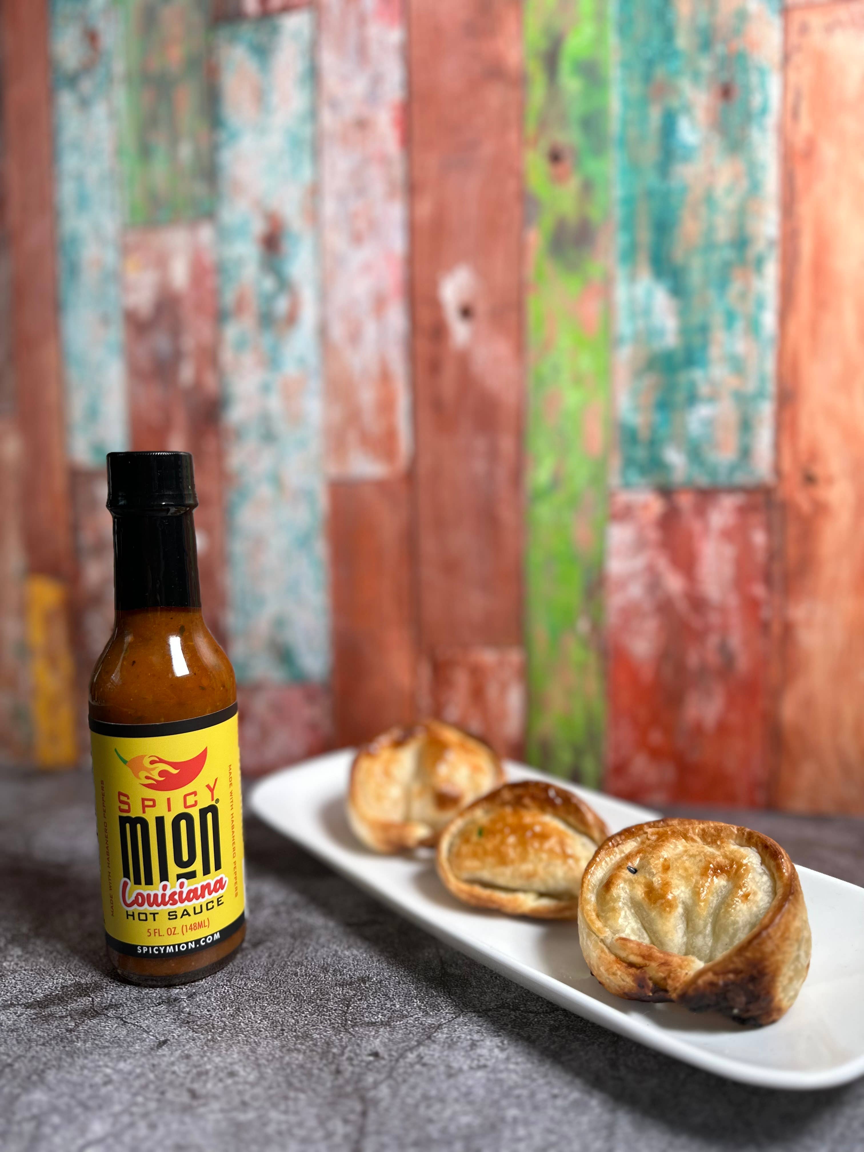 Spicy Mion Hot Sauce - Wholesale Hot Sauce - 1 Spicy Mion LOUISIANA STYLE Hot Sauce - 5 FL OZ5
