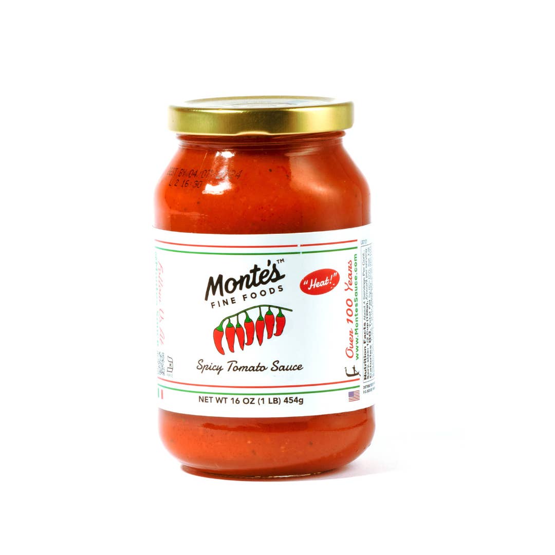 Monte’s Fine Foods - Wholesale Sauce - Monte's Heat Tomato Sauce