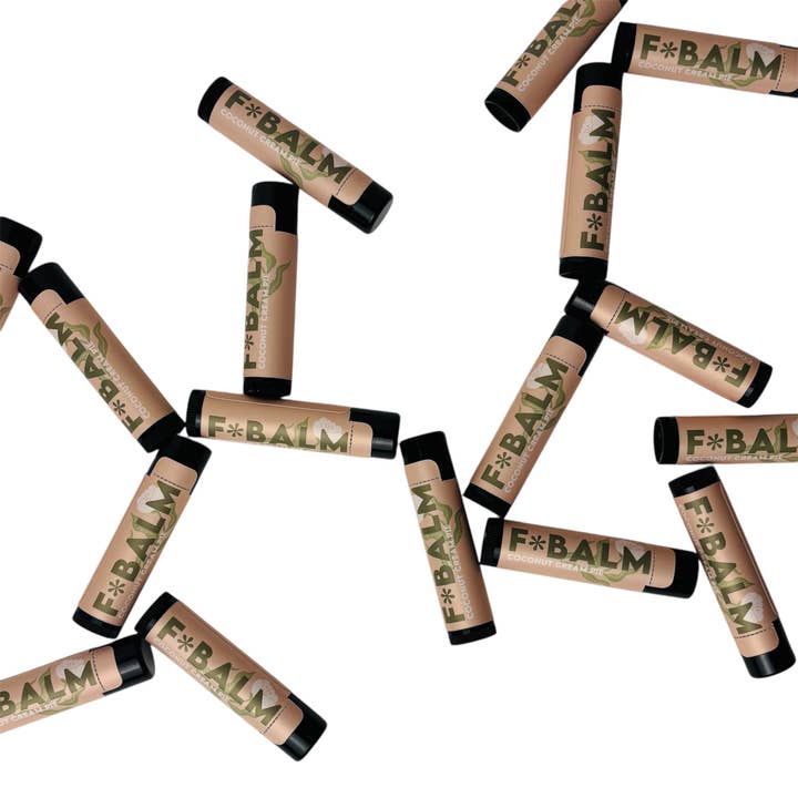 *SPRING* Coconut Cream Pie Flavoured Lip Balm for wholesale by The F*Balm