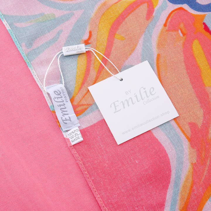 Emilie collection - Wholesale Scarf - Women's - Floral print scarf14