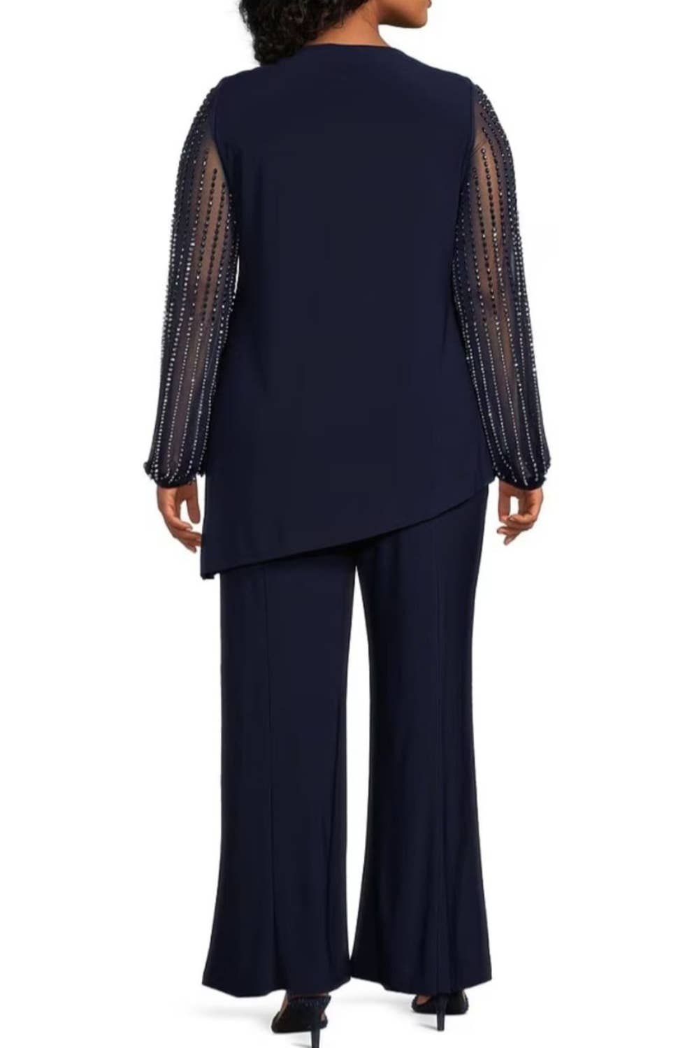 New Yorker's Apparel - Wholesale Top & Pant Set (NOT Loungewear) - Women's - Marina Asymmetrical Two-Piece Pant Set4