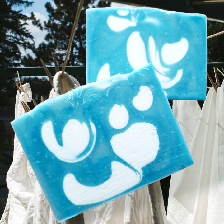 Laundry Day Artisan Soap for wholesale by Bees and Blossoms Soaps LLC