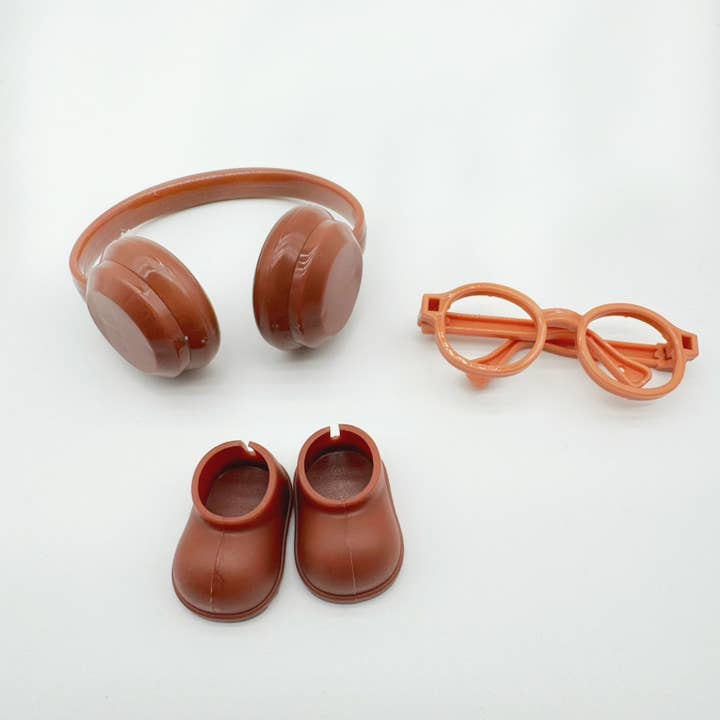 Lilyrosy(Duty free) - Wholesale Doll Accessory Kit - Kids - Accessories Set for 17cm dolls – Headphones, Shoes, Glasses11