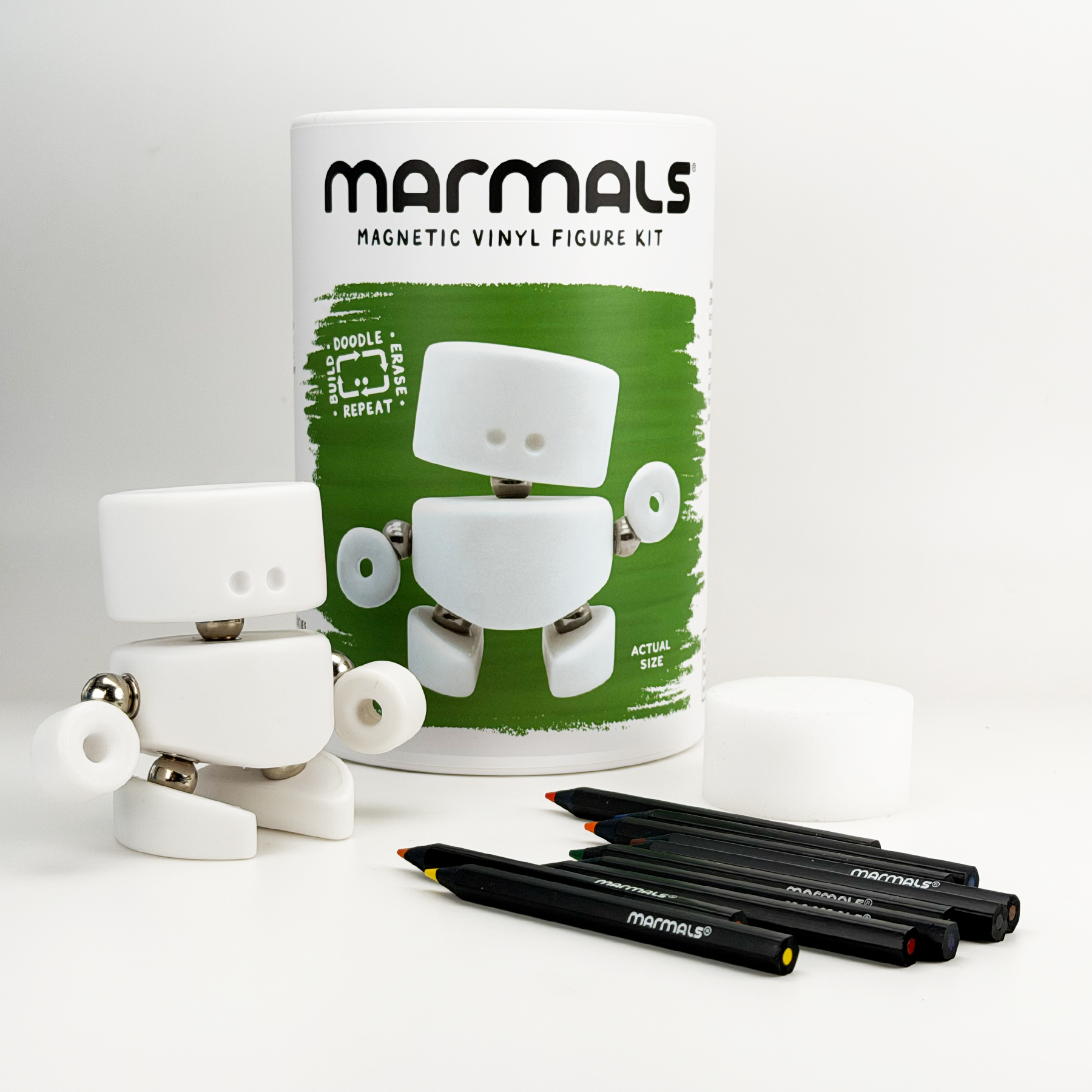 Marmals - Wholesale Build-a-Toy - Kids - Mo - Green Tube5