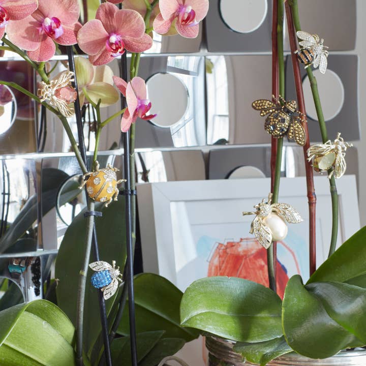 Enamel bug clip set for wholesale by Joanna Buchanan