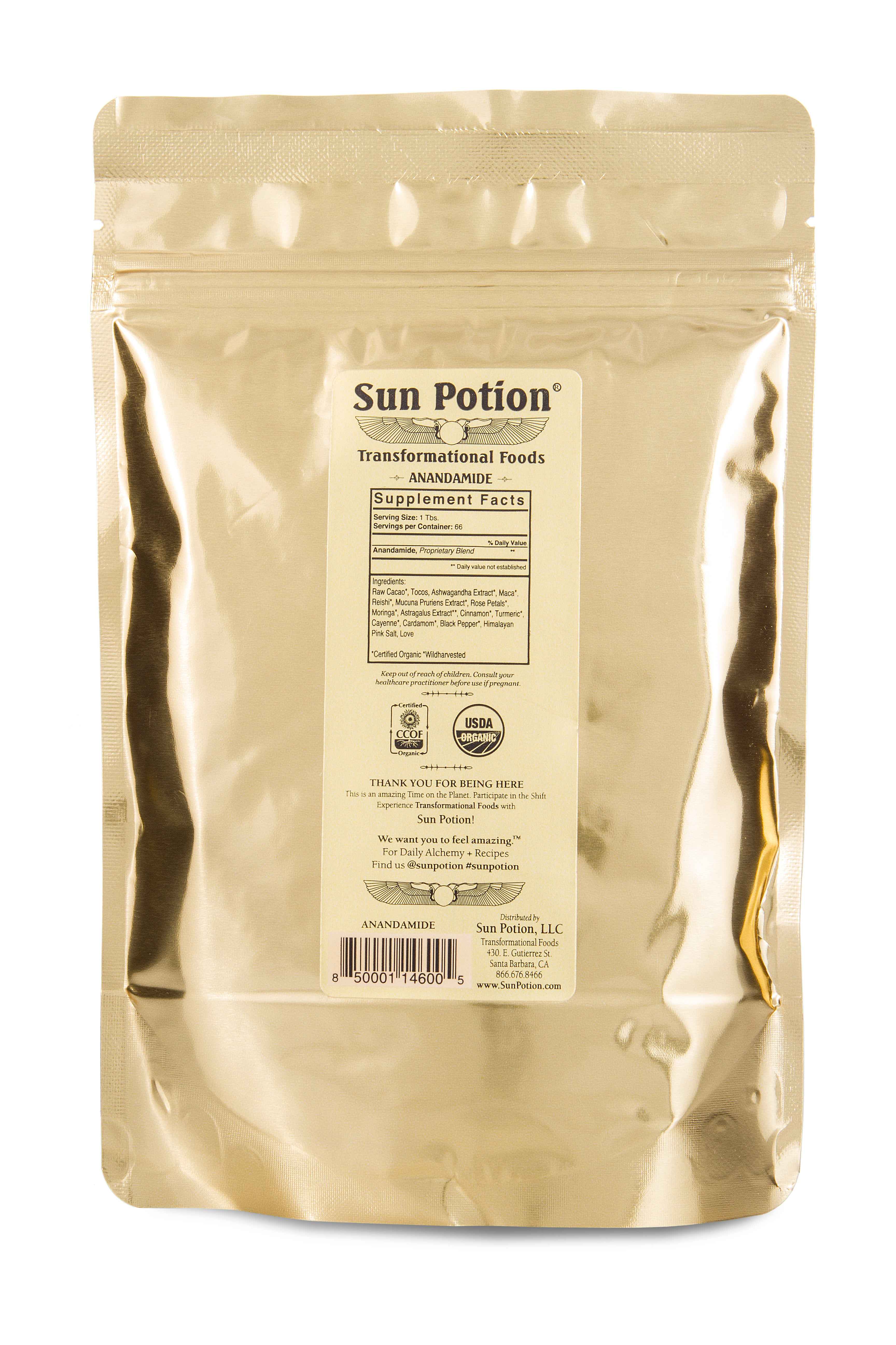 Sun Potion - Wholesale Protein/Superfood Powder - Anandamide3