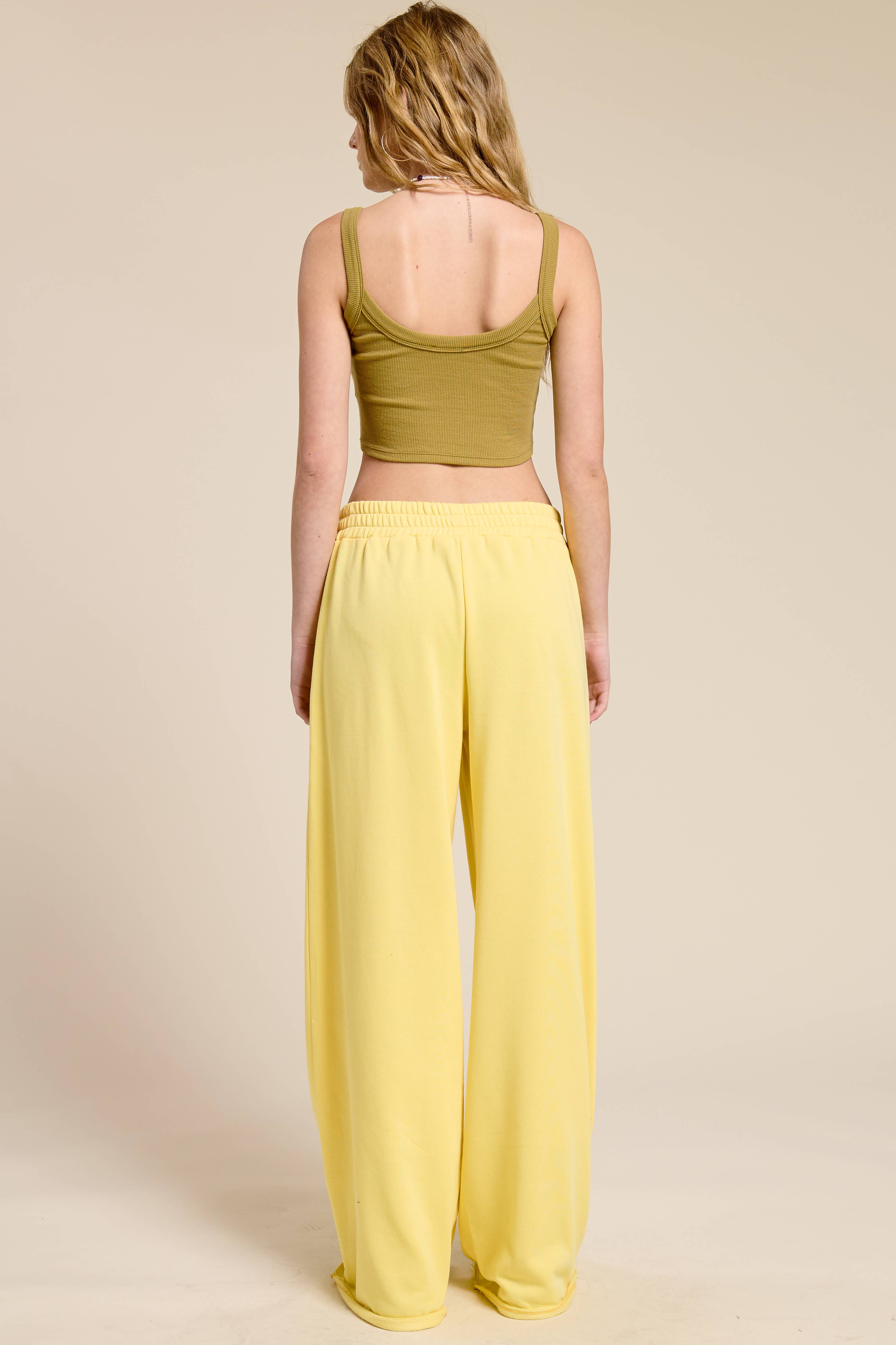 Mimosa - Wholesale Lounge Sweatpants/Joggers - Women's - Wide Leg Cotton Jogger Sweatpants6