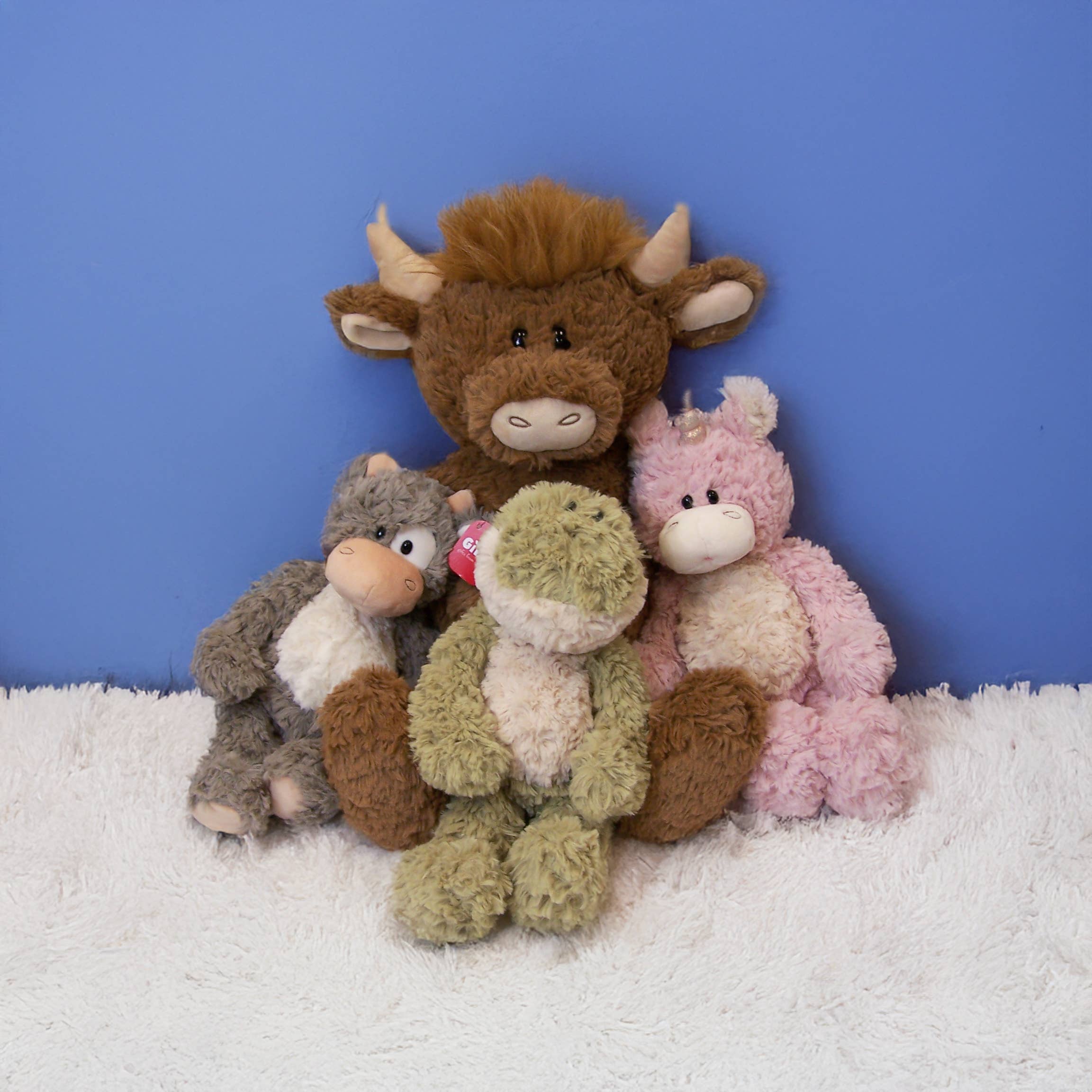 Giffa Gifts - Wholesale Stuffed/Plush Toy - Kids & Baby - 14IN CUDDLY COW-AVERY1