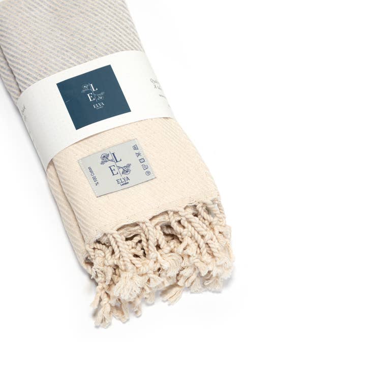 Elya London - Wholesale Tea towel - Waterway 100% Turkish Cotton Decorative Kitchen Towels5