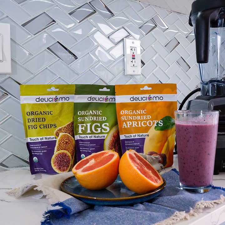 Deliciomo Foods Inc - Wholesale Dried/Dehydrated Fruit - Organic Dried Mulberries, 8.8 oz3