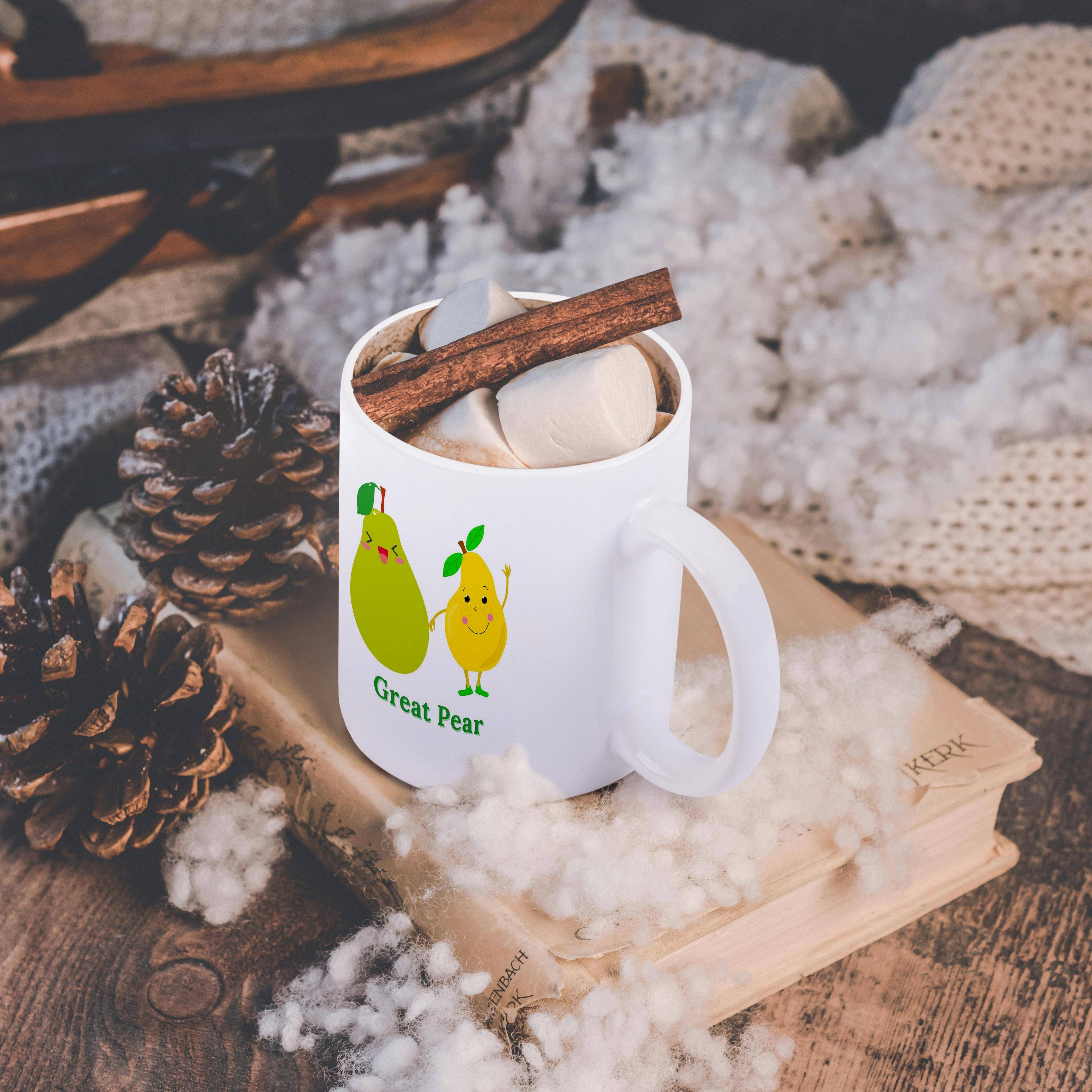 3dRose - Wholesale Coffee Mug - 3dRose, Image of Cute Pears, Mug11