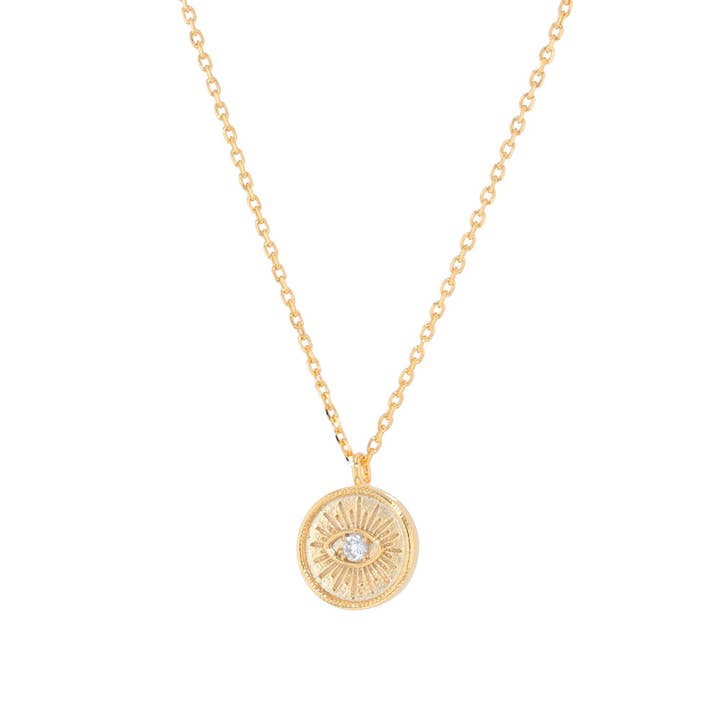 Halskette Emilia Eye für den Großhandel von Jolie & Deen