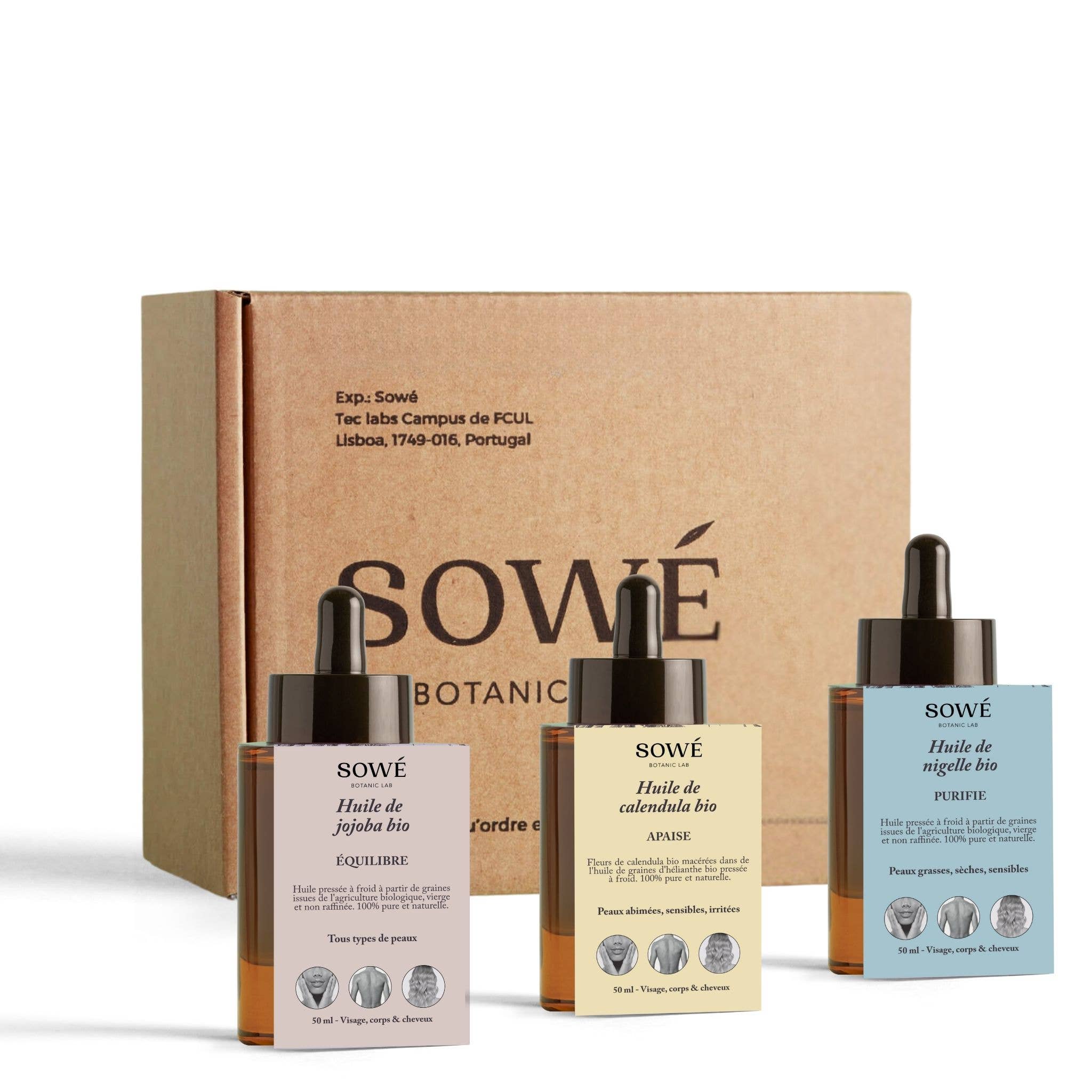 SOWE Botanic Lab - Wholesale Facial Care Set/Kit - Sensitive and reactive skin kit0