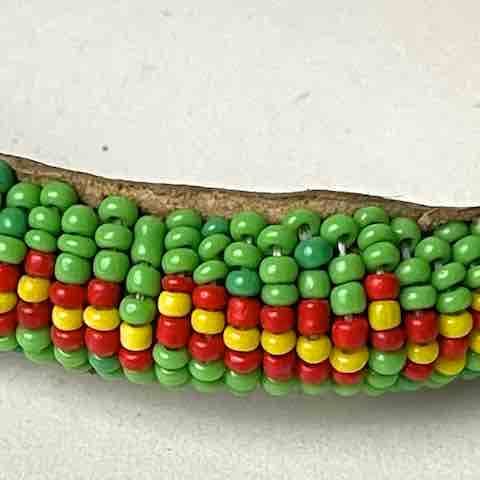 The Niger Bend - Vendita all'ingrosso Bracciale con perline - Bracciali in pelle con perline Yoruba