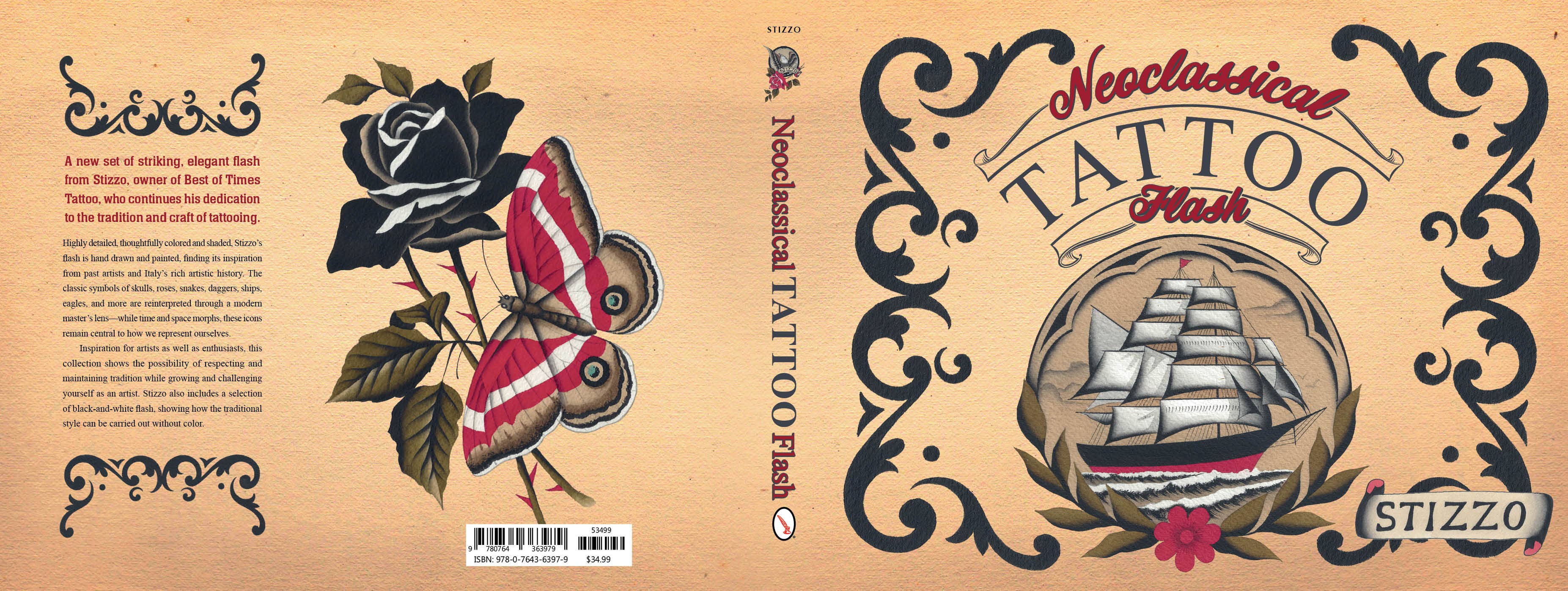 Schiffer Publishing – wholesale Arts & Entertainment – Neoclassical Tattoo Flash6