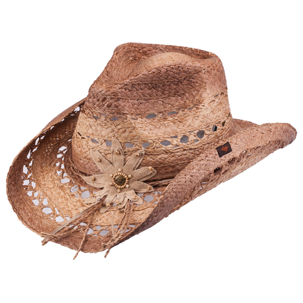 Peter Grimm - Vente Chapeau de cowboy – unisexe - Casquette de cowboy Western Drifter de Mallorie Straw0