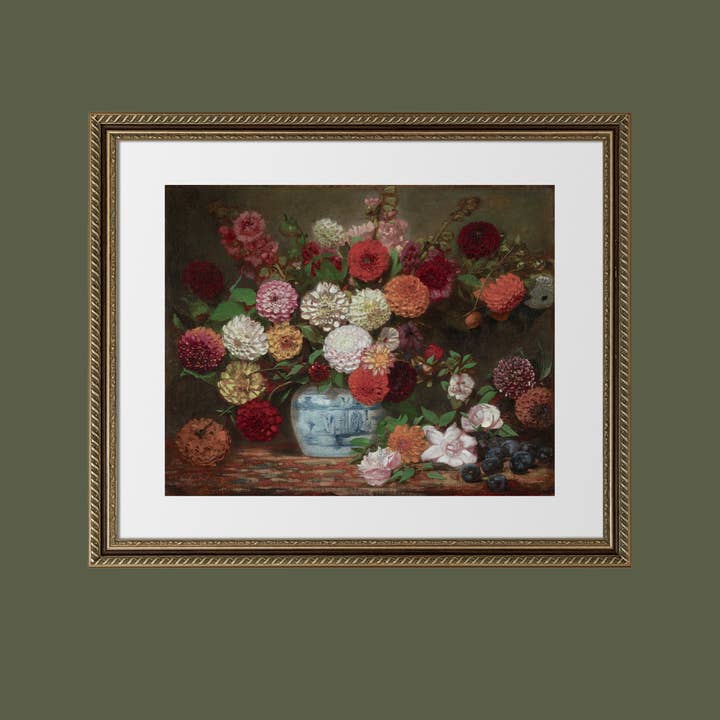 Sea to Skye - Wholesale Art Print - Harvest Bouquet Antique Art Print6