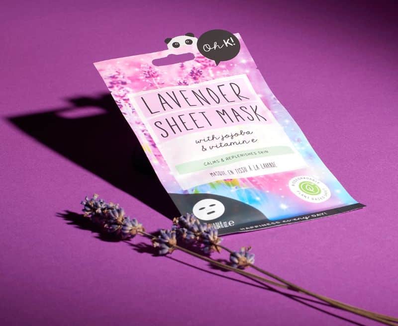 Oh K! - Wholesale Skincare Face Mask - Oh K! Lavender Sheet Mask2